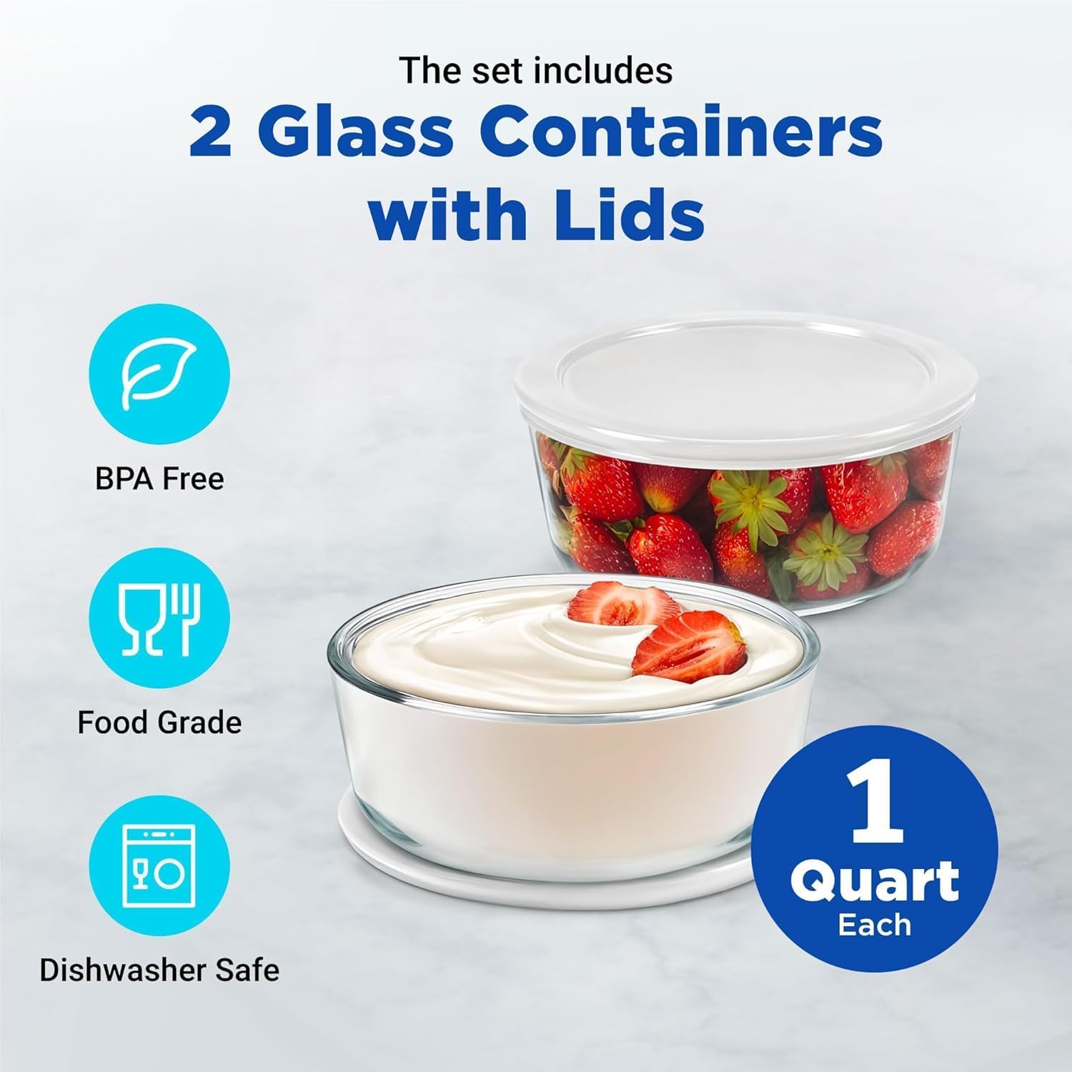 Ultimate Probiotic Yogurt Maker | Buy Now & Get 16 FREE 6 oz BPA-Free Glass Jars + 2 FREE Packs of Oats + 1 FREE Honey