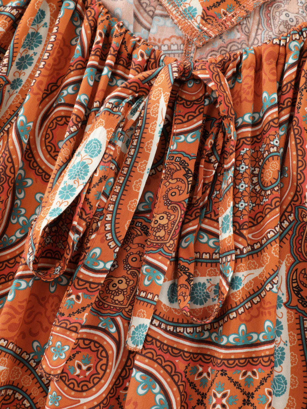 Paisley Print Backless Sleeveless Jumpsuit