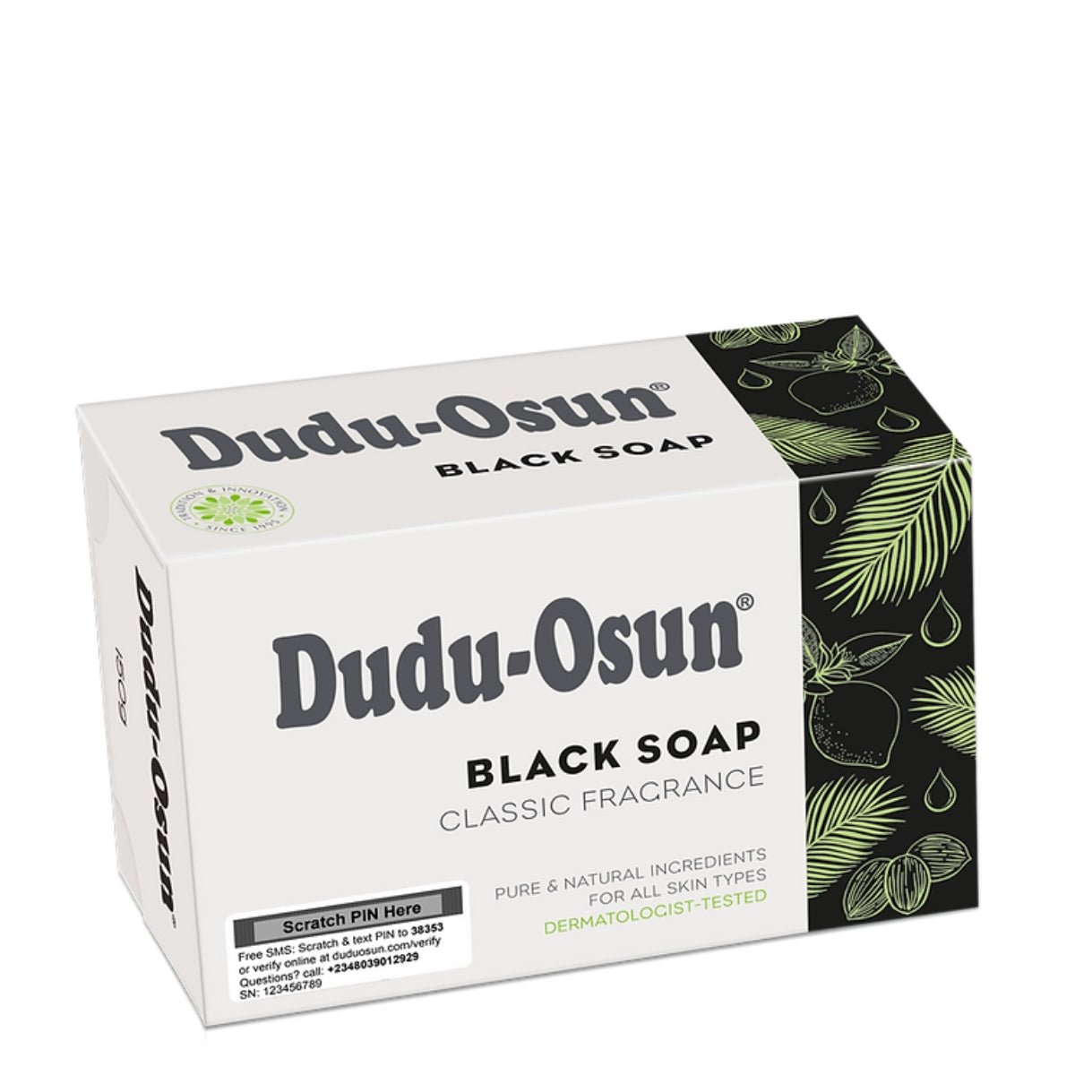 Dudu-Osun - Format standard 150g (savon noir 100% naturel)