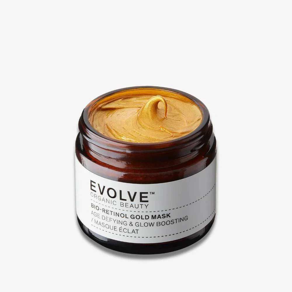 Evolve Organic Beauty • Bio-Retinol Gold Mask (masque éclat)
