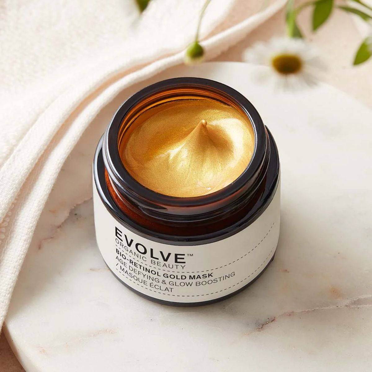 Evolve Organic Beauty • Bio-Retinol Gold Mask (masque éclat)