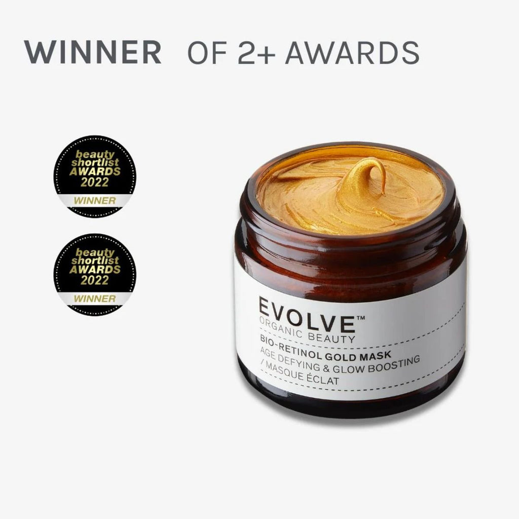 Evolve Organic Beauty • Bio-Retinol Gold Mask (masque éclat)