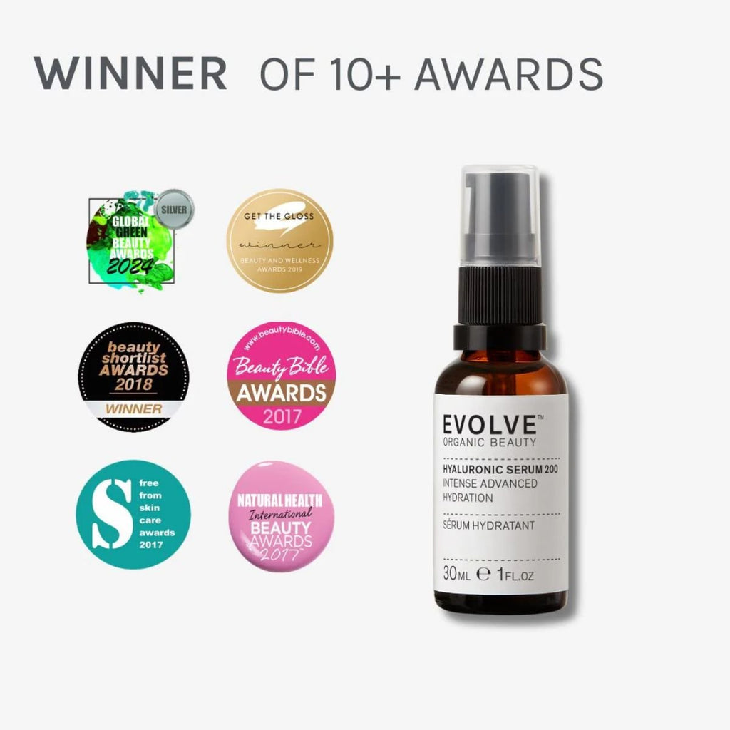 Evolve Organic Beauty • Hyaluronic Serum 200 (sérum hydratant)